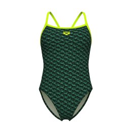 ARENA MAILLOT DE BAIN MONOGRAM FEMME 38 660 / DARK SAGE MULTI-ARTIC LIME