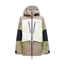 PEAK PERFORMANCE VESTE DE SKI VERTICAL GORE-TEX PRO HOMME M AVID BEIGE