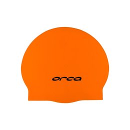 ORCA Bonnet De Natation TU 54 Hi-Vis Orange