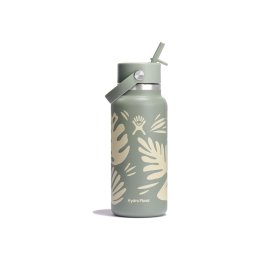 HYDRO-FLASK GOURDE HYDRO FLASK 32 OZ WIDE MOUTH AVEC PAILLE BOTANICAL 32 OZ AGAVE