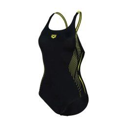 ARENA MAILLOT DE BAIN MY CRYSTAL FEMME 40 560 / BLACK-SOFTGREEN
