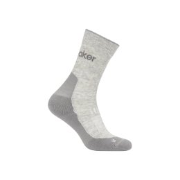 ICEBREAKER CHAUSSETTES HAUTES MÉRINOS LIGHT HIKE+ FEMME L BLIZZARD HTHR