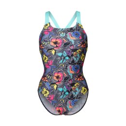 ARENA MAILLOT DE BAIN VIVID REPEAT FEMME 36 580 / GREY MULTI-WATER