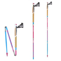 TSL BASTONI DA TRAIL C4 CORK CROSS 105 FLAMINGO