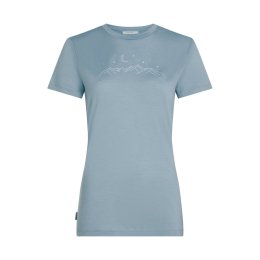 ICEBREAKER T-shirt 150 Tech Lite femme L FLINT BLUE