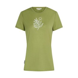 ICEBREAKER T-SHIRT MANCHES COURTES MÉRINOS 150 TECH LITE FEMME S OLIVE