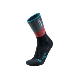 Uyn CHAUSSETTES TREKKING ONE COOL FEMME 41/42 B052_Black/Grey