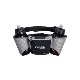 OXSITIS CEINTURE PORTE GOURDES X-PLORE TU LIGHT GREY / BLACK