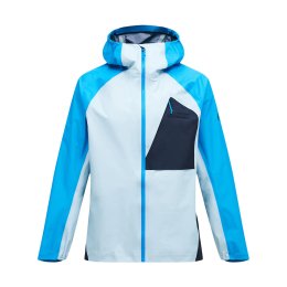 PEAK PERFORMANCE Veste Trail 3L Hipe homme M Brillant Blue