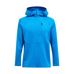 PEAK PERFORMANCE Polaire Trail Polartec Zip Hoody homme M Brillant Blue