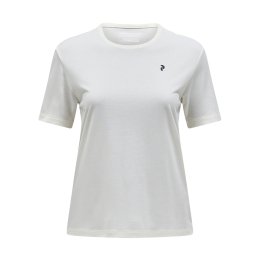 PEAK PERFORMANCE T-SHIRT POLARTEC DELTA FEMME XS Vintage White
