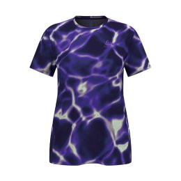 ODLO T-shirt Zeroweight Chill Tec Print femme L 21121 - Afterparty