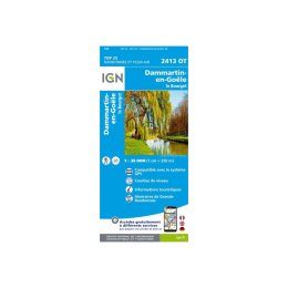IGN Carte IGN  DAMMARTIN-EN-GOËLE LE BOURGET