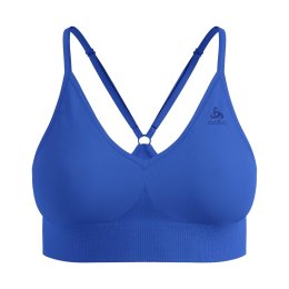 ODLO Reggiseno seamless low padded XS 26200 - Dazzling Blue