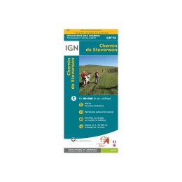 IGN CARTE GR70 - CHEMIN DE STEVENSON
