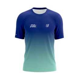COMPRESSPORT T-shirt Performance Marathon Nantes homme M BLUE