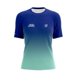COMPRESSPORT T-shirt Performance Marathon Nantes femme S BLUE