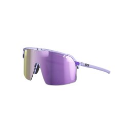 JULBO LUNETTES DE SOLEIL INTENSITY SPECT 3 CF GRIS TRANSLU BRILLANT/ORANGE FLUO M