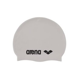 ARENA BONNET de bain CLASSIC SILICONE TU 15 / WHITE-BLACK