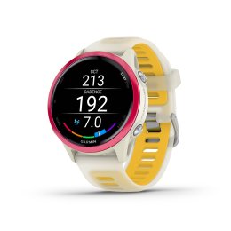 GARMIN Forerunner 570 42mm Ivoire/Rose/Orange
