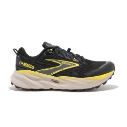 BROOKS CASCADIA 19 UOMO 10.0 017 - Black/Yellow/Chateau