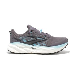 BROOKS CASCADIA 19 FEMME 10.0 093 - Rabbit/Black/Bluefish