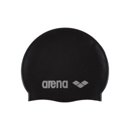 ARENA BONNET de bain CLASSIC SILICONE TU 55 / BLACK-SILVER