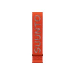 SUUNTO Bracelet textile auto-agrippant 22 mm Athletic 7 22MM CORAL ORANGE