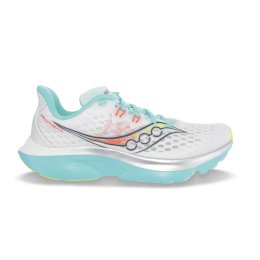 SAUCONY KINVARA 16 FEMME 38 130- WHITE/AQUA