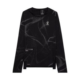 ON T-SHIRT PERFORMANCE LONG-T LUMOS HOMME L BLACK