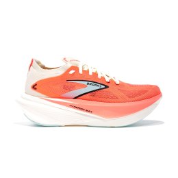 BROOKS Hyperion Max 3 femme 9.5 659 - Coconut/Fiery Coral/Atomizer