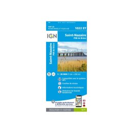IGN CARTE SAINT-NAZAIRE ET LE PARC NATUREL RÉGIONAL DE BRIÈRE