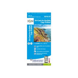 IGN CARTE SAINT-CAST-LE-GUILDO ET CAP FRÉHEL