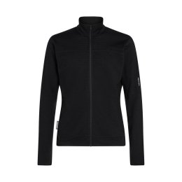 ICEBREAKER POLAIRE 300 DESCENDEUR ZIPPEE HOMME L BLACK