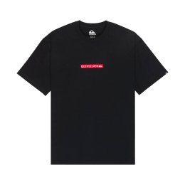 QUIKSILVER T-SHIRT DNA CLICKER UOMO S KVJ0_BLACK