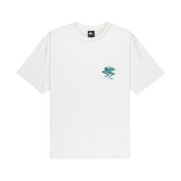 QUIKSILVER T-SHIRT HW MELT AWAY UOMO S WBK0_SNOW WHITE