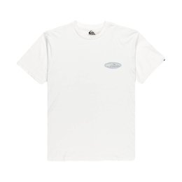 QUIKSILVER T-SHIRT EVO BORDER LINES HOMME L WBK0_SNOW WHITE
