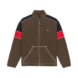 QUIKSILVER POLAIRE CLEAN COAST BLOCK HOMME S CSD0_CHOCOLATE BROWN