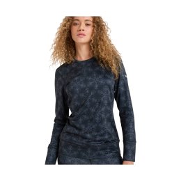 ROXY Sous-couche Daybreak Brushed femme L KVJ7_TRUE BLACK SNOWFLAKES