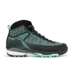 ASOLO FALCON EVO JAQUARD GV FEMME 7 A559 - BLACK/AQUA GREE
