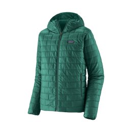 PATAGONIA PIUMINO CON CAPPUCCIO NANO PUFF UOMO S GEMG