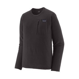 PATAGONIA PILE R1 AIR GIROCOLLO UOMO L BLK