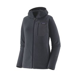 PATAGONIA POLAIRE R1 AIR FULL-ZIP CAPUCHE FEMME L SMDB
