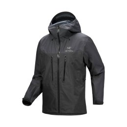 ARCTERYX VESTE ALPHA HOMME S Graphite/Black