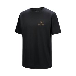 ARCTERYX T-SHIRT KRAGG SL COTON LOGO BIRD WORD HOMME S 24K Black