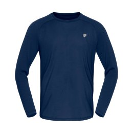 NORRONA SOUS-COUCHE FEMUND PUREULL HOMME L 2295_Indigo Night