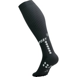 COMPRESSPORT Chaussettes hautes Recovery 2.0 4L BLACK/WHITE