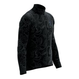 COMPRESSPORT Veste Hurricane Windproof  Aurora homme L BLACK/AURORA CAMO PRINT