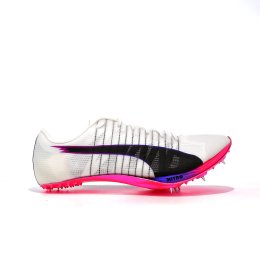 PUMA evoSPEED Sprint NITRO Elite 2 DigiTokyo Mixte 41 01-PUMA White-PUMA Black-Fluro Pink