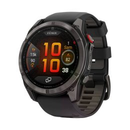GARMIN Fenix 8 Pro AMOLED 51MM Titane Carbon Gray DLC / noir/gris